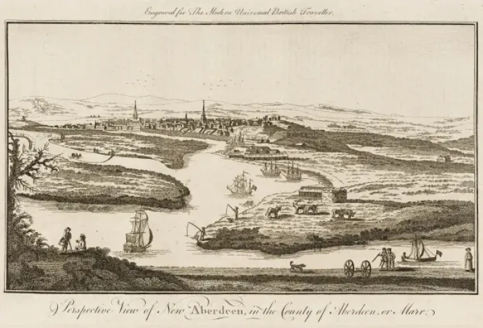 Framed Print : ABERDEEN / COOKEs 1779 Framed Print : ABERDEEN / COOKEs 1779