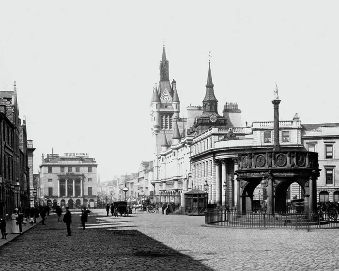 Framed Print : Aberdeen Victorian period Framed Print : Aberdeen Victorian period