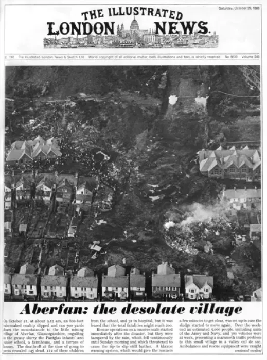 Framed Print : Aberfan: the desolate village Framed Print : Aberfan: the desolate village