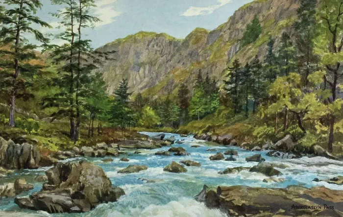 Framed Print : Aberglaslyn Pass, Snowdonia, North Wales