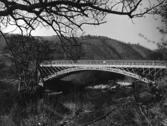 Framed Print : Abermule Bridge Framed Print : Abermule Bridge