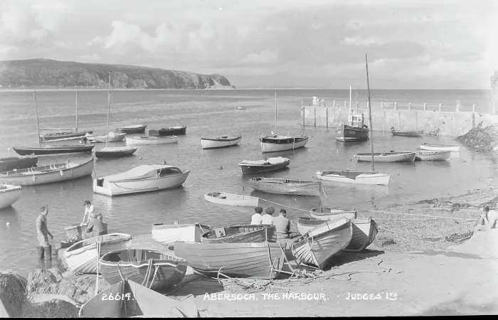Framed Print : Abersoch Harbour