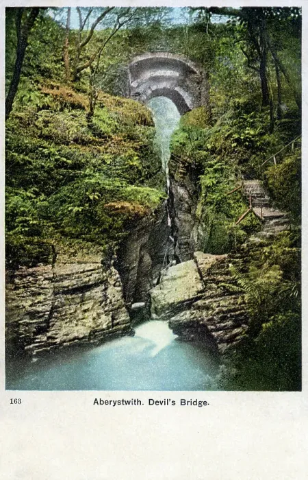 Framed Print : Aberystwyth, Wales - Devil's Bridge Framed Print : Aberystwyth, Wales - Devil's Bridge