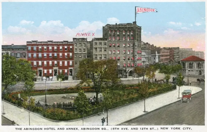 Framed Print : Abingdon Hotel, New York Framed Print : Abingdon Hotel, New York