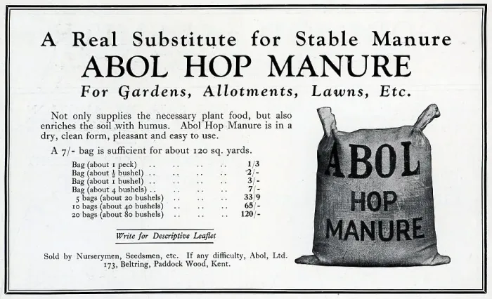 Framed Print : Abol Hop Manure Advertisement Framed Print : Abol Hop Manure Advertisement