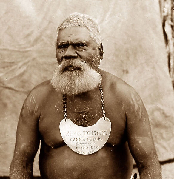 Aborigine King Tommy Carrs Creek New South Wales