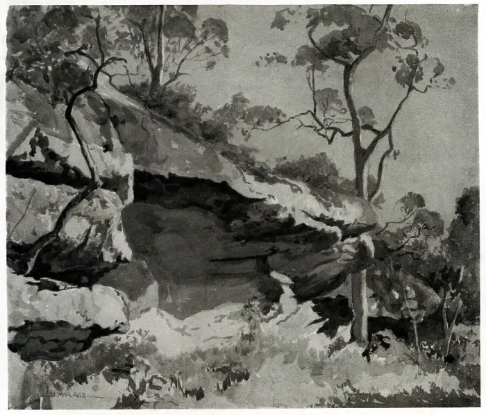 Framed Print : Aborigine's Cave, Dee Why