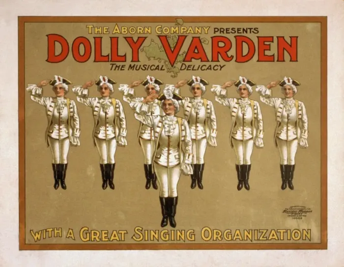 Framed Print : The Aborn Company presents Dolly Varden the musical delicacy Framed Print : The Aborn Company presents Dolly Varden the musical delicacy