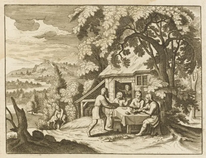 Framed Print : Abraham and Angels Framed Print : Abraham and Angels