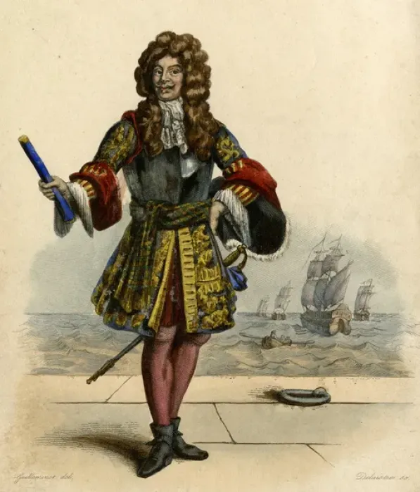 Framed Print : Abraham Duquesne (Col) Framed Print : Abraham Duquesne (Col)