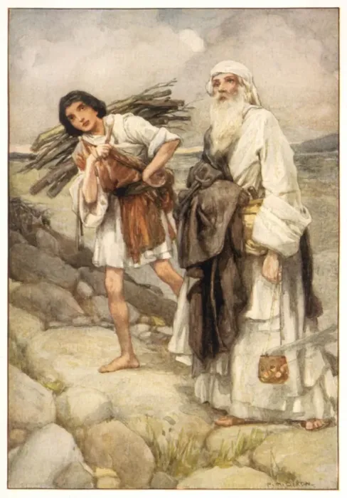 Framed Print : Abraham & Isaac Framed Print : Abraham & Isaac