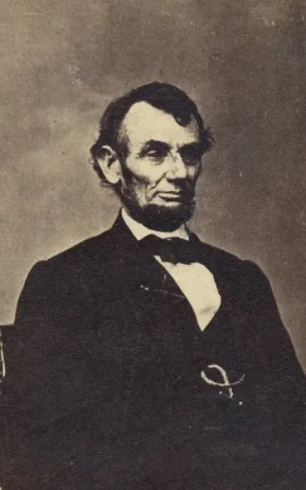Framed Print : Abraham Lincoln, three-quarter length portrait, seated, faci Framed Print : Abraham Lincoln, three-quarter length portrait, seated, faci