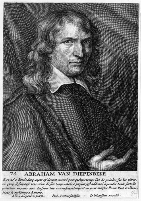 Framed Print : Abraham Van Diepenbeck Framed Print : Abraham Van Diepenbeck