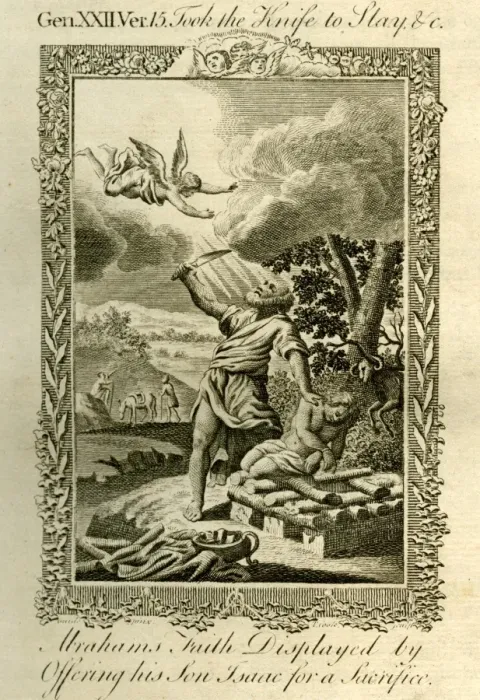 Framed Print : Abrahams faith displayed by offering his son Isaac Framed Print : Abrahams faith displayed by offering his son Isaac
