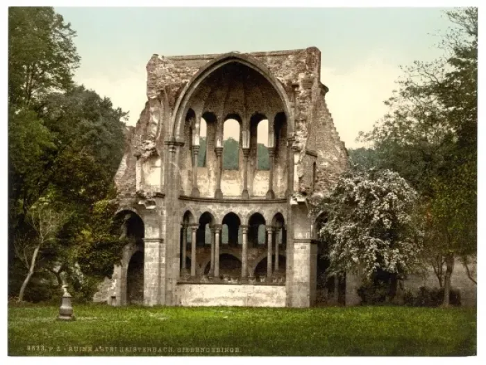 Framed Print : Abtei Heisterbach ruins, the Rhine, Germany Framed Print : Abtei Heisterbach ruins, the Rhine, Germany