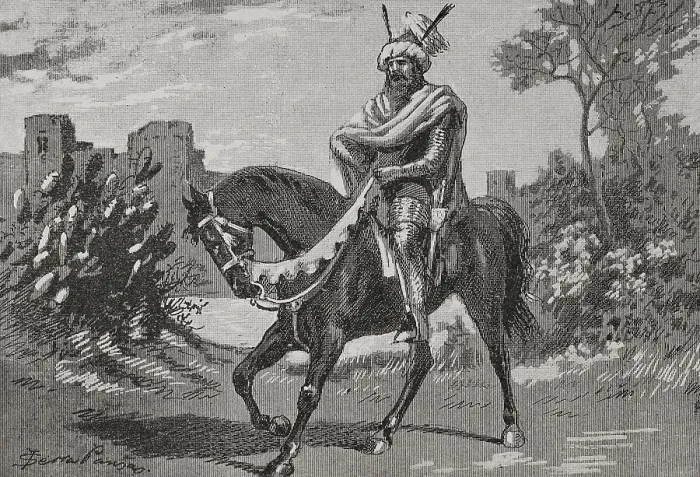 Framed Print : Abu Amir al-Mansur (ca. 939-1002). Ruler of Framed Print : Abu Amir al-Mansur (ca. 939-1002). Ruler of
