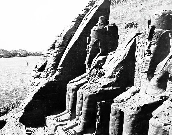 Abu Simbel, Egypt, Victorian period