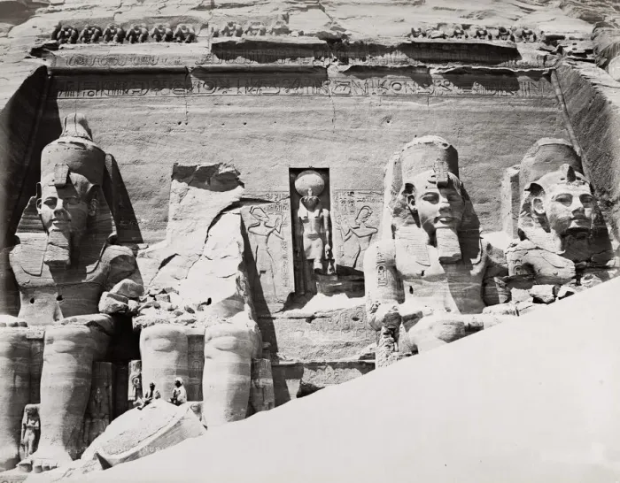 Framed Print : Abu Simbel rock cut temples, Egypt Framed Print : Abu Simbel rock cut temples, Egypt