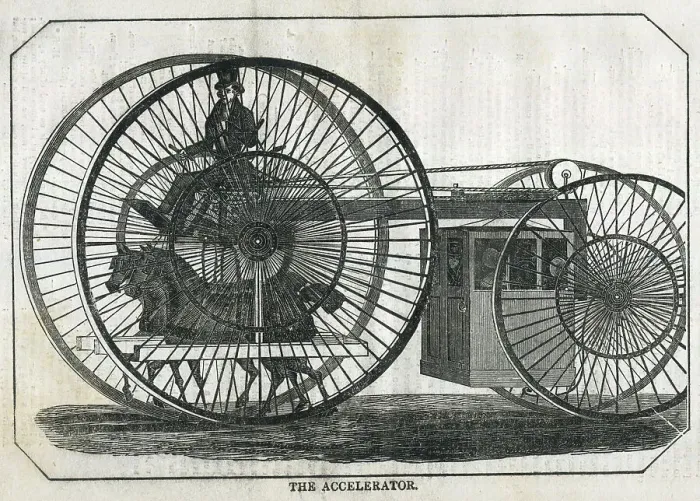Framed Print : The Accelerator Velocipede Framed Print : The Accelerator Velocipede