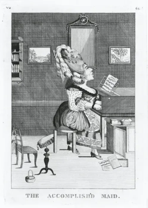 Framed Print : The Accomplish d maid Framed Print : The Accomplish d maid