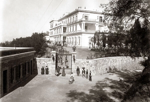Acheillion Palace, Corfu, circa 1890