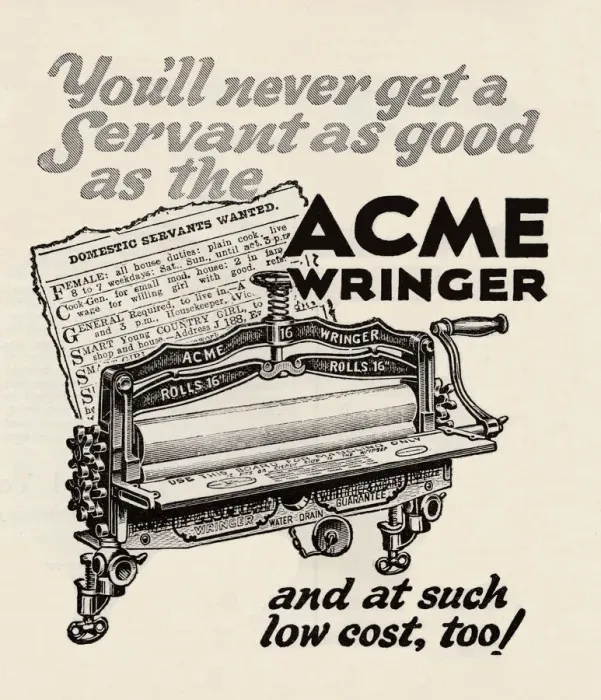 Framed Print : Acme clothes wringer Framed Print : Acme clothes wringer
