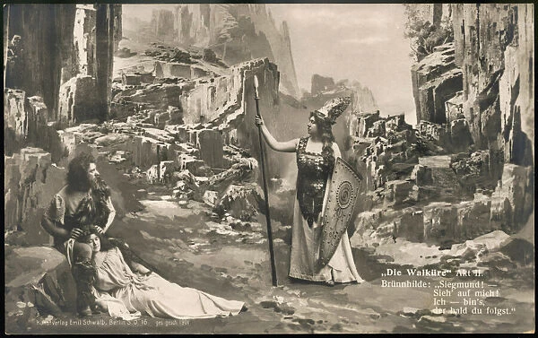 Act 2 at Bayreuth 1908