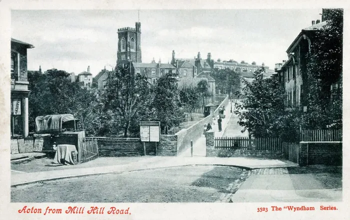 Framed Print : Acton from Mill Hill Road, London Framed Print : Acton from Mill Hill Road, London