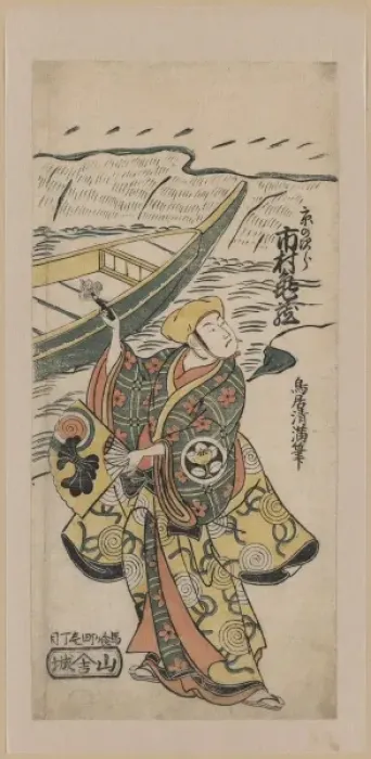 Framed Print : The actor Ichimura Kamezo in the role of Kyo no Jiro Framed Print : The actor Ichimura Kamezo in the role of Kyo no Jiro