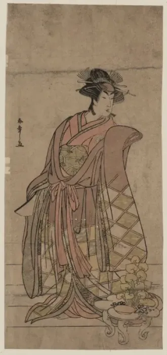 Framed Print : The actor Segawa Kikunojo Framed Print : The actor Segawa Kikunojo