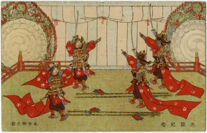 Framed Print : Actors pretending to be Samurai - Japan Framed Print : Actors pretending to be Samurai - Japan
