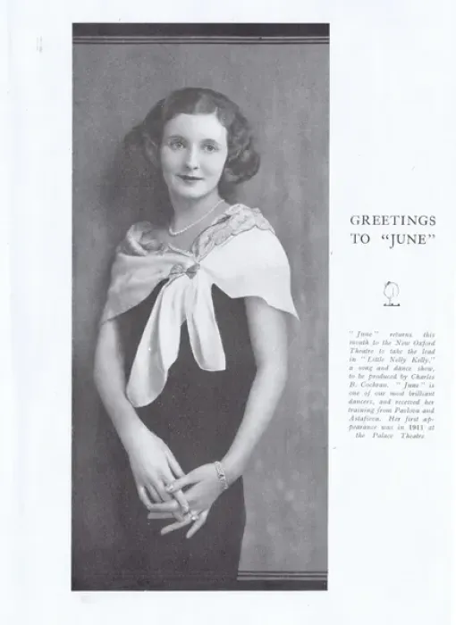Framed Print : The actress June