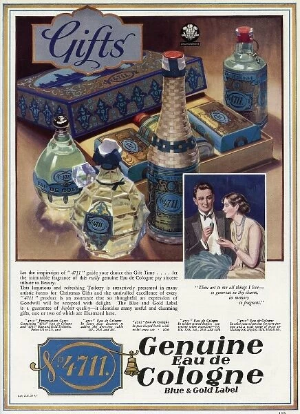 Advert for 4711 Eau de Cologne 1931