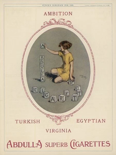 Advert / Abdulla Cigs 1925