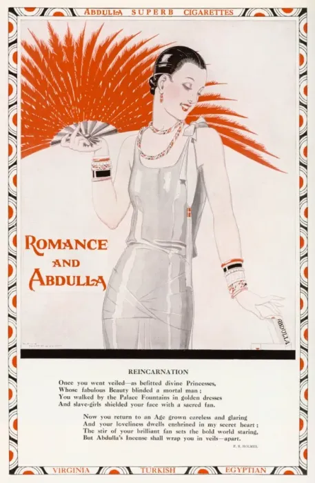 Framed Print : Advert / Abdulla Cigs 1931 Framed Print : Advert / Abdulla Cigs 1931