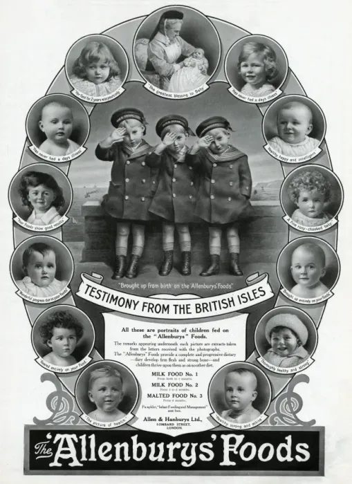 Framed Print : Advert for Allenburys foods 1913 Framed Print : Advert for Allenburys foods 1913