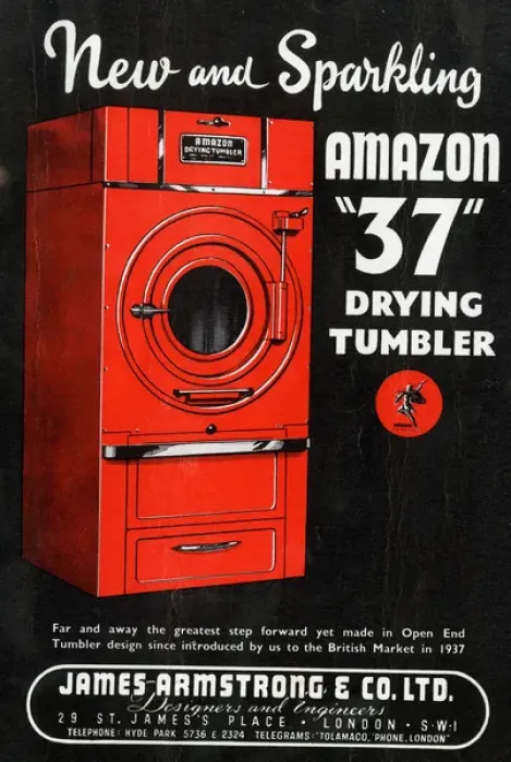 Framed Print : Advertisement, Amazon 37 Drying Tumbler Framed Print : Advertisement, Amazon 37 Drying Tumbler