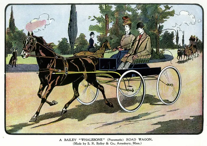 Framed Print : Advert, Bailey Whalebone Pneumatic Road Wagon Framed Print : Advert, Bailey Whalebone Pneumatic Road Wagon
