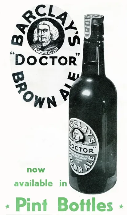Framed Print : Advert, Barclay's Doctor Brown Ale Framed Print : Advert, Barclay's Doctor Brown Ale