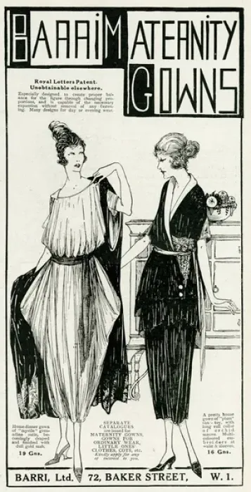 Framed Print : Advert for Barri: Maternity wear 1920 Framed Print : Advert for Barri: Maternity wear 1920