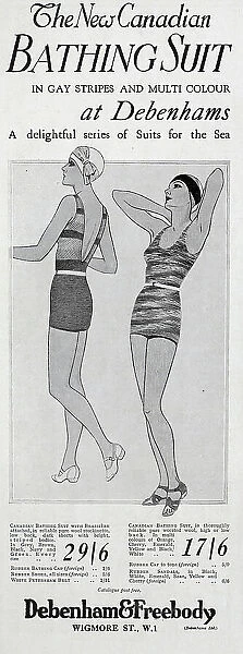 Advert for Bathing Suits