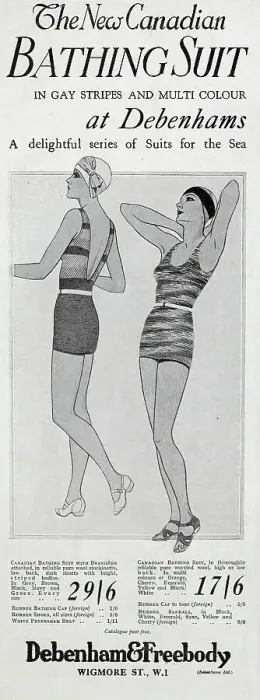 Framed Print : Advert for Bathing Suits Framed Print : Advert for Bathing Suits