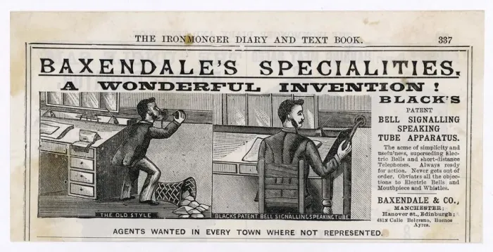 Framed Print : Advert. Bells Phone Framed Print : Advert. Bells Phone