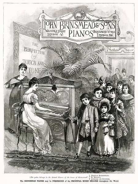 Advert for Brinsmead Pianos 1899