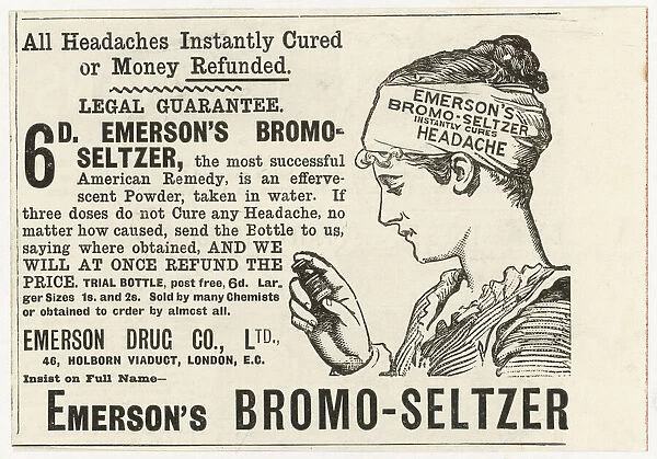 Advert  /  Bromo-Seltzer