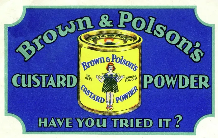Framed Print : Advert, Brown & Polson's Custard Powder Framed Print : Advert, Brown & Polson's Custard Powder