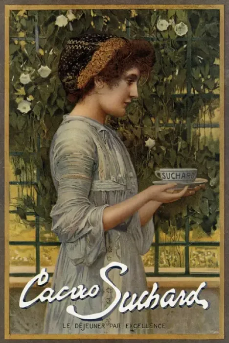 Framed Print : Advert for Cacao Suchard 1910 Framed Print : Advert for Cacao Suchard 1910
