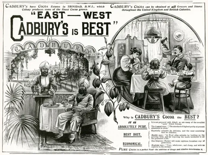 Framed Print : Advert for Cadburys Cocoa drink 1897 Framed Print : Advert for Cadburys Cocoa drink 1897