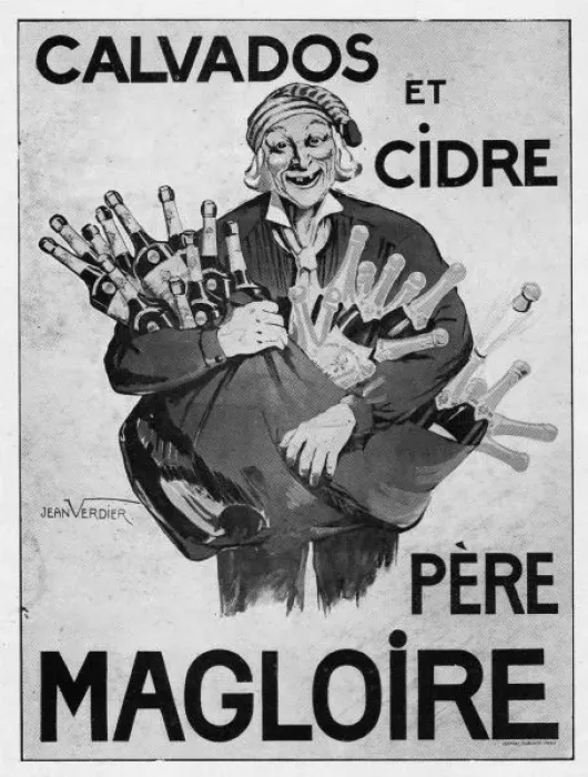 Framed Print : Advert for Calvados and Cider from Pere Magloire, 1931, Pari Framed Print : Advert for Calvados and Cider from Pere Magloire, 1931, Pari