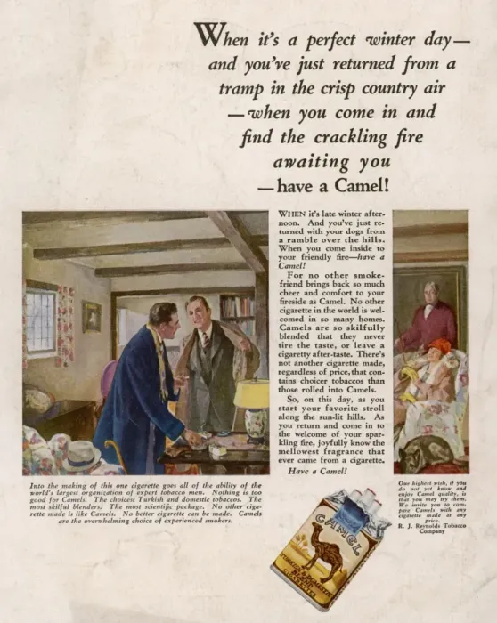 Framed Print : Advert / Camel Cigs 1926 Framed Print : Advert / Camel Cigs 1926